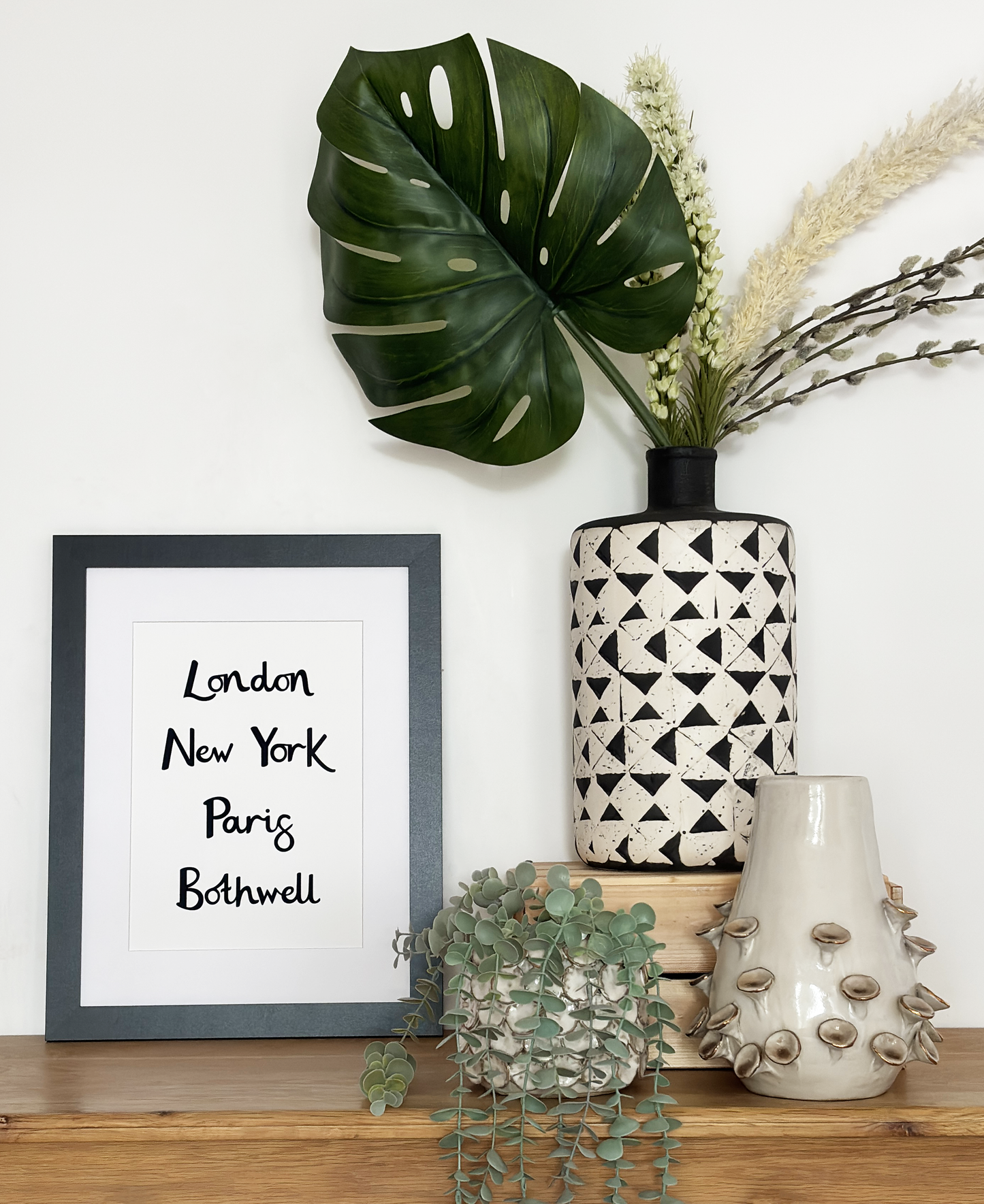 London New York Paris Bothwell Framed Print